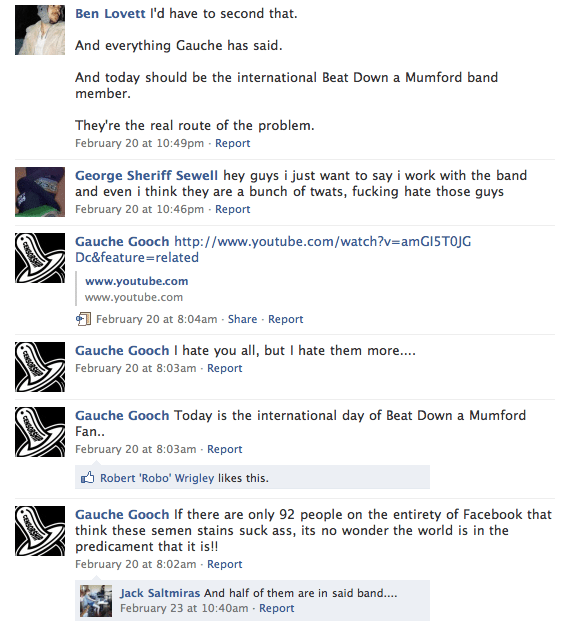 Mumford And Sons Facebook